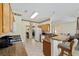 Spacious kitchen featuring granite countertops and ample cabinet space at 9500 Sw 93Rd Loop, Ocala, FL 34481