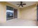 Screened porch with sliding glass door to interior at 9818 Sw 99Th Loop, Ocala, FL 34481