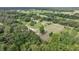 Aerial view of a house with a pool and expansive green space at 13783 Se 8Th Ct, Ocala, FL 34480