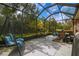 Relaxing screened patio, perfect for outdoor enjoyment at 8655 Sw 86Th Cir, Ocala, FL 34481