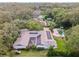 Aerial view showcasing home, pool, and solar panels at 2305 Se 8Th St, Ocala, FL 34471