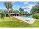Enjoy this expansive pool and backyard oasis at 2305 Se 8Th St, Ocala, FL 34471