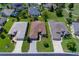 An aerial view of a house nestled in a well-maintained community at 15890 Sw 11Th Terrace Rd, Ocala, FL 34473