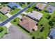 Aerial view showcasing home's location in a residential neighborhood at 15890 Sw 11Th Terrace Rd, Ocala, FL 34473
