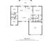 Floor plan showing 1317 sq ft home with 2 bedrooms at 5 Emerald Trl, Ocala, FL 34472