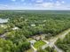 Aerial view of house and surrounding neighborhood at 49 Fisher Way, Ocklawaha, FL 32179