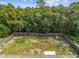 Large fenced backyard with mature trees at 49 Fisher Way, Ocklawaha, FL 32179