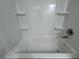 Clean shower with built in shelving at 1 Pine Trace Trl, Ocala, FL 34472