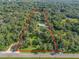 Wide aerial view of property showing the lot size and location at 11831 Sw Highway 484, Dunnellon, FL 34432