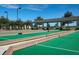 Community bocce ball courts with covered seating at 9793 Sw 63Rd Loop, Ocala, FL 34481