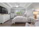 Main bedroom with king-size bed, large dresser, and TV at 9793 Sw 63Rd Loop, Ocala, FL 34481