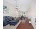 Living room with a comfy sofa and dining area view at 7137 & 7141 S Magnolia Ave, Ocala, FL 34476