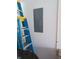 Close up view of the electrical panel in the garage at 10886 Sw 87Th Ct, Ocala, FL 34481
