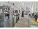 Modern kitchen with stainless steel appliances and granite countertops at 5851 Sw 86Th Pl, Ocala, FL 34476