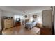 Light and airy bedroom with a comfortable bed and built-in storage at 8420 Sw 92Nd St # B, Ocala, FL 34481