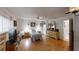 Spacious bedroom with hardwood floors and an ensuite bathroom at 8420 Sw 92Nd St # B, Ocala, FL 34481