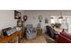 Home office with wood floors and built-in shelving at 8420 Sw 92Nd St # B, Ocala, FL 34481