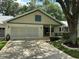 Charming single story home with a two-car garage and well-manicured landscaping at 8420 Sw 92Nd St # B, Ocala, FL 34481