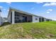 Screened patio with backyard access, featuring a grassy area at 7288 Sw 64Th Street Rd, Ocala, FL 34474