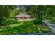 One-story house with stone exterior, large yard and driveway at 1989 Nw 111Th Loop, Ocala, FL 34475