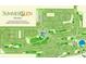 Community site plan highlighting home lots, amenities, and common areas at 16376 Sw 13Th Ter, Ocala, FL 34473