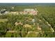 Aerial view highlighting the property's expansive lot size and tranquil surroundings at 7545 Ne 58Th Ave, Anthony, FL 32617