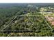 Aerial view of property with boundaries shown at 7545 Ne 58Th Ave, Anthony, FL 32617