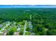 Aerial view of a house nestled among lush green trees at 5311 Se 15Th Ct, Ocala, FL 34480