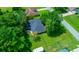 Aerial view of house, showcasing backyard and surrounding neighborhood at 5311 Se 15Th Ct, Ocala, FL 34480