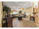 Open living room showcasing a relaxing atmosphere and neutral color scheme at 5311 Se 15Th Ct, Ocala, FL 34480