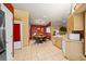 Cozy kitchen with a dining area, offering a warm and inviting space for meals at 5311 Se 15Th Ct, Ocala, FL 34480