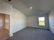 Spacious bedroom with carpet and vaulted ceiling at 4501 Sw 90Th Pl, Ocala, FL 34476