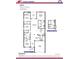 2200 sq ft, 3 bath, 4 bedroom home floor plan with 2 car garage at 7088 Sw 179Th Court Rd, Dunnellon, FL 34432