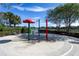 Community spray park with mushroom-shaped water feature and ample green space at 4560 Sw 52Nd Cir # 101, Ocala, FL 34474