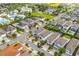 Aerial view showing home's location in a community with pools at 7694 Graben St, Kissimmee, FL 34747
