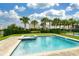 Inviting community pool with surrounding landscaping at 7694 Graben St, Kissimmee, FL 34747