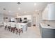 Modern kitchen with a large island and stainless steel appliances at 8924 Sw 76Th Ln, Ocala, FL 34481