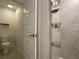 Bathroom with walk-in shower and toilet at 4426 Nw 2Nd Ct, Ocala, FL 34475