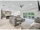 Spacious living room with open floor plan and access to patio at 1620 Nw 73Rd Ter, Ocala, FL 34482