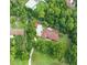 Aerial view of house and surrounding lot at 21389 Sw 102Nd Street Rd, Dunnellon, FL 34431