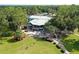 Aerial view of community clubhouse with outdoor seating at 21389 Sw 102Nd Street Rd, Dunnellon, FL 34431