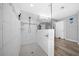 Large bathroom with walk-in shower, soaking tub, and double vanity at 1934 Nw 79Th Loop, Ocala, FL 34475