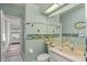 Charming bathroom with unique decor and shower at 11196 Ne 227Th Place Rd, Fort Mc Coy, FL 32134
