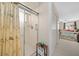 Clean bathroom with a walk-in shower and a modern design at 10820 Sw 87Th Ter, Ocala, FL 34481
