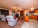 Open concept living room, kitchen and dining area at 24750 Ne 177Th Ter, Fort Mc Coy, FL 32134