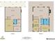 Two-story home floor plan, showing a spacious layout with multiple bedrooms and bathrooms at 24750 Ne 177Th Ter, Fort Mc Coy, FL 32134