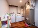 Laundry room with washer, dryer, and water heater at 24750 Ne 177Th Ter, Fort Mc Coy, FL 32134