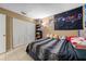 Cozy bedroom with a double bed and ample closet space at 25 Cedar Ter, Ocala, FL 34472
