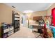 Bright home office features built-in shelving and a spacious desk at 25 Cedar Ter, Ocala, FL 34472