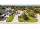 House with driveway and landscaping, aerial view at 6470 Sw 50Th Ct, Ocala, FL 34474